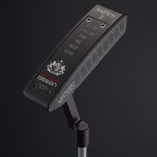 DOCUS JET Black Putter RAIDEN2 ピン型 クランクネック