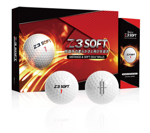 【公式】ゴルフボール Z3 SOFT 公認球 1ダース