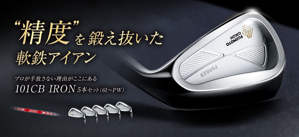 藤本技工 FG-101CB アイアン5本セット#6-PW MODUS3 110